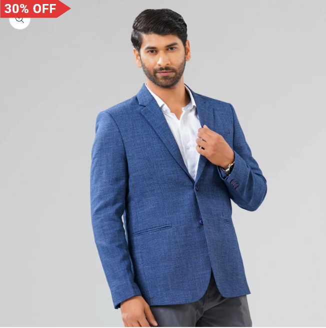 Men's Blue Blazer